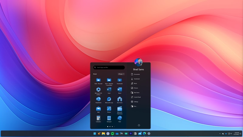 Rounded and Floating Taskbar with Pro Style
